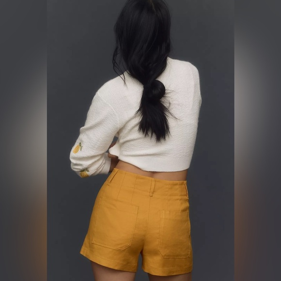 NWT / Anthropologie Colette Linen Shorts by Maeve. Size 29 - Picture 4 of 9